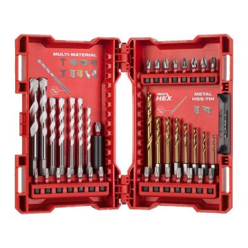 Milwaukee SHOCKWAVE Impact Duty Screwdriver & Drill Bit Set x39 Pcs 4932479853