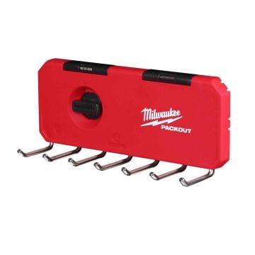 Milwaukee PACKOUT Racking System - Small Hook Row 4932493384