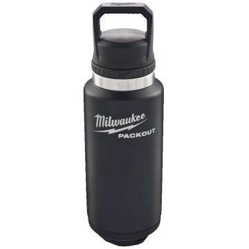 Milwaukee 4932493468 PACKOUT Bottle 1065ml Chug Lid Black