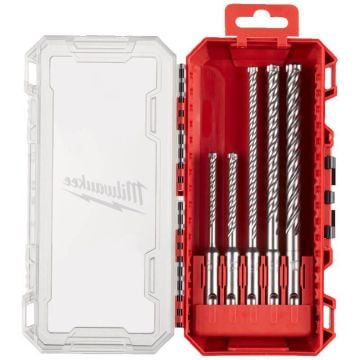 Milwaukee 4932498298 SDS-Plus MX4 Drill Bits 4 Cut x5 Pcs