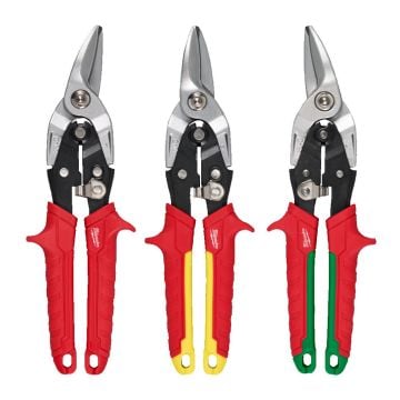 Milwaukee 4932499020 Aviation Snip Set x3 Pcs