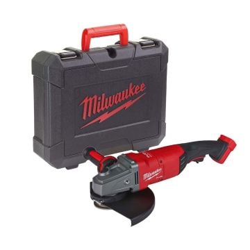 Milwaukee M18 FLAG230XPDB-0C FUEL 230mm Paddle Switch Angle Grinder Body Only In Case