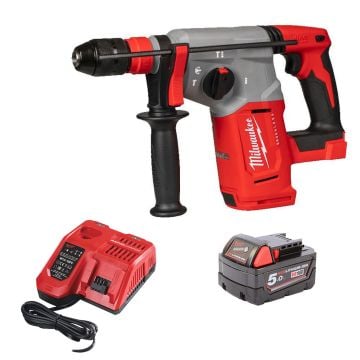 Milwaukee M18 BLHX-501X 18v Brushless SDS+ Hammer Drill Inc 1x 5.0Ah Battery