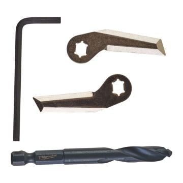 Milwaukee Replacement Blade & Pilot Drill Set for Adjustable Hole Saw Cutter 49560290