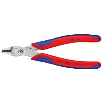 KNIPEX 78 03 140 Electronic Super Knips® XL With Multi-Component Grips 140 mm
