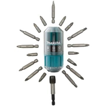 Makita B-43000 Screwdriver & Bit Set x18 Pcs