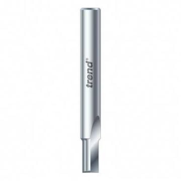 Trend 55/1X1/4HSS Aluminium cutter 6.3 mm dia.