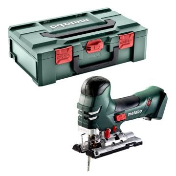 Metabo STA 18 LTX 140 18v Barrel Grip Jigsaw Body Only In MetaBOX Carry Case