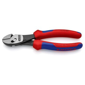 KNIPEX 73 72 180 TwinForce® High Performance Diagonal Cutters With Multi-Component Grips 180mm