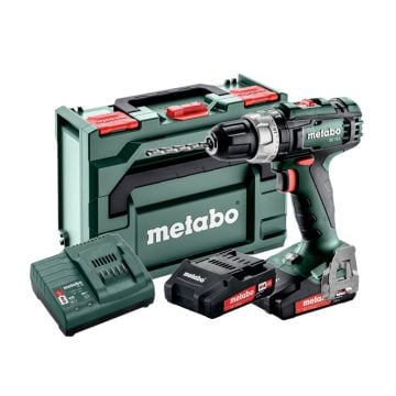 Metabo SB 18 L 18v Cordless Combi Drill Inc 2x 2.0Ah Batteries