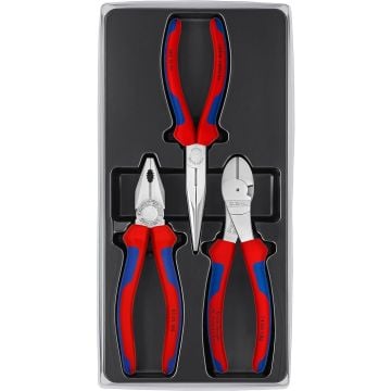 KNIPEX 00 20 11 V01 Assembly Plier Set x3 Pcs