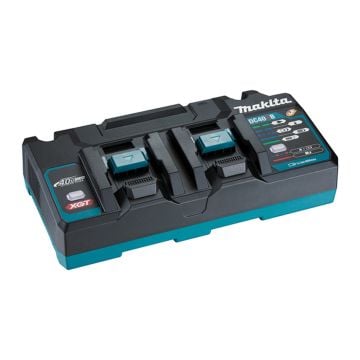 Makita DC40RB 191N07-2 40v Max XGT Li-Ion Twin Port Rapid Battery Charger 110v
