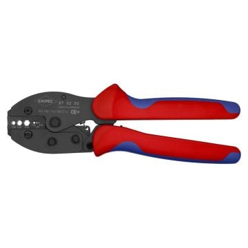 KNIPEX 97 52 50 PreciForce® Crimping Pliers With Multi-Component Grips Burnished 220 mm