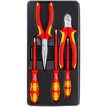 KNIPEX 00 20 13 VDE Tool Set x5 Pcs