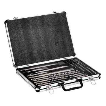 Metabo 628414000 x17 Piece SDS+ Plus Drill Bit & Chisel Set 