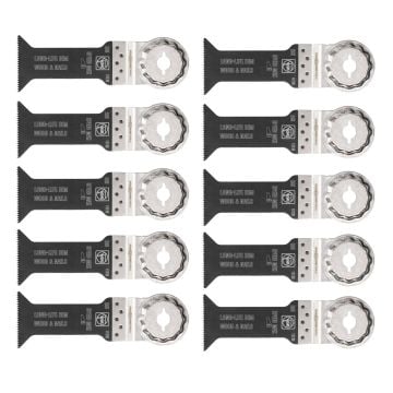 Fein Starlock Max E-Cut BIM Long Life Saw Blade SLM 78x42mm x10 Pcs 63502203240