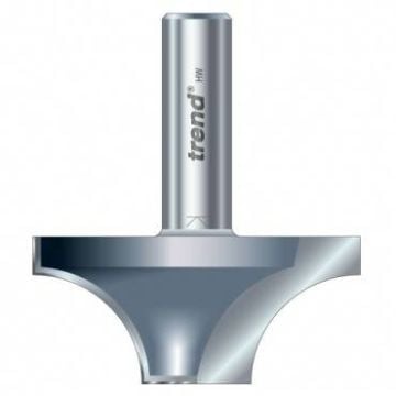 Trend 7/8X1/2TC Ovolo rounding over cutter 20mm rad.