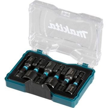 Makita E-15768 Black Impact Nutsetter Set x 6 Pcs