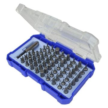 Faithfull FAISBSET61 Screwdriver Bit Set x61 Pcs