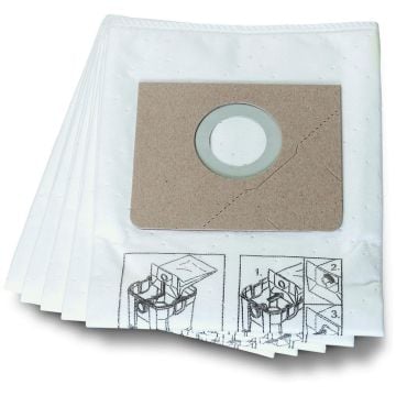 Fein 31345273010 Premium Fleece Filter Bags x5 Pcs
