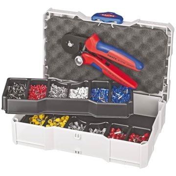 KNIPEX 97 90 09 Crimp Assortment For Wire Ferrules x9 Pcs 265 mm