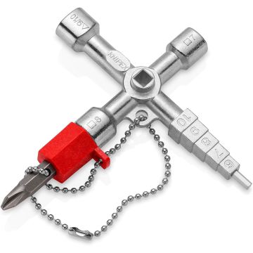 KNIPEX 00 11 04 Profi-Key For All Standard Shut-Off Systems 89 mm