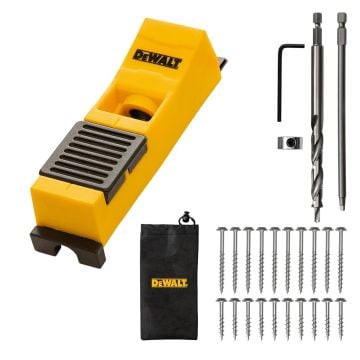 DeWalt DXPJ001E Single Pocket Hole Jig Including Pouch