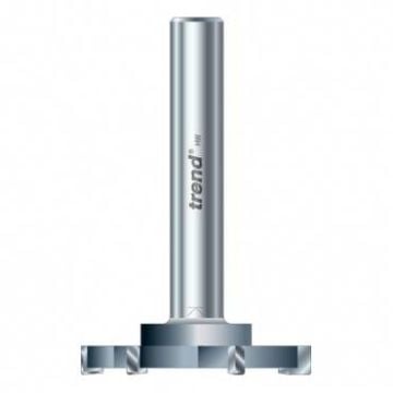 Trend 90/22X1/2TC Six wing trimmer 52.3 mm dia. 6.5mm lng.