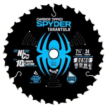 Spyder 13074 190mm x 24T Demo Circular Saw Blade