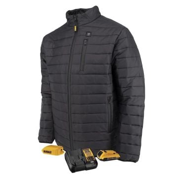 DeWalt DCHJ093D1 18v XR Lightweight Heated Puffer Jacket Inc 1x 2.0Ah Battery