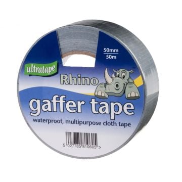 UltraTape 00435050SIRH 50mm x 50m General Purpose Silver Cloth Tape