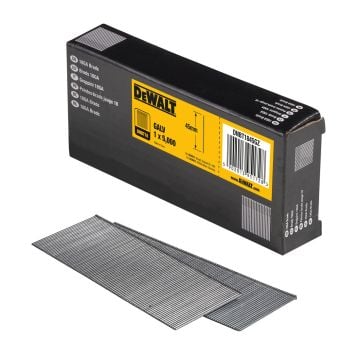 DeWalt DNBT1845GZ 18 Gauge 45mm x 1.25mm 2nd Fix Galvanised Brad Nails x5000 Pcs