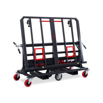 Armorgard AK750 AdaptaKart Board Trolley With Pivoting Rack