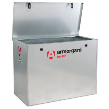 Armorgard GB3 ToolBin Galvanised Storage Box 1200mm x 600mm x 855mm