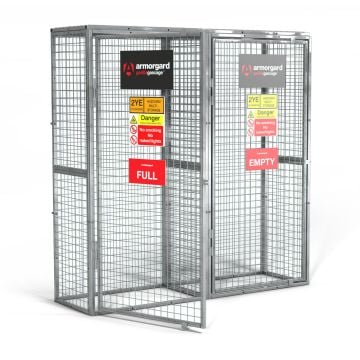 Armorgard GGC33 Gorilla Gas Cage Double Compartment Modular Gas Cage