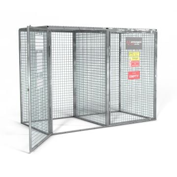 Armorgard GGC66 Gorilla Double Compartment Modular Gas Cage