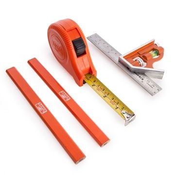 Bahco CS150PACK Carpenters Measuring Pack 4 Pcs