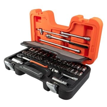 Bahco S380 3/8" Drive Ratchet and Socket Set 38 Pcs