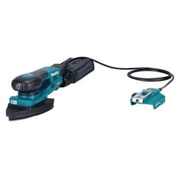 Makita BO006CGZ 40v Max XGT AWS 100mm x 150mm Brushless Delta Orbital Sander Body Only Inc Adapter