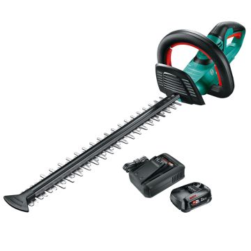 Bosch Green AHS 50-20 LI 18v Cordless Hedge Trimmer Inc 1x 2.0Ah Battery 0600849F70