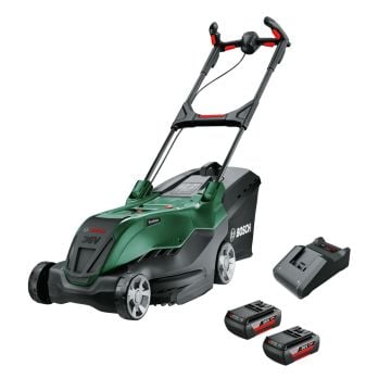 Bosch Green AdvancedRotak 36V-40-650 Cordless Brushless Lawn Mower Inc 2x 2.0Ah Batts 06008B9F71