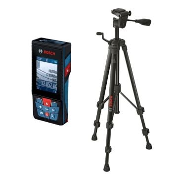 Bosch Professional GLM 120 C Laser Measuring Tool Inc BT 150 Tripod