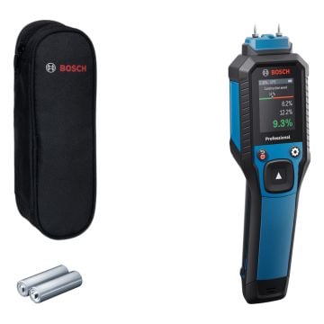 Bosch Professional GMP 2-15 Material Moisture Meter Inc 2x AA Batts