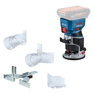 Bosch Professional GKF 18V-8 18v Cordless Brushless 1/4" Palm Router Body Only 06016C2070