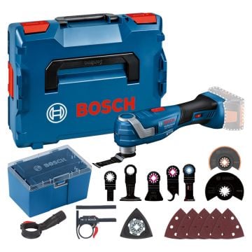 Bosch Professional GOP 18V-34 Starlock Plus Brushless Multi Tool Body Only Inc Accessories