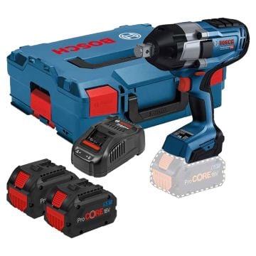 Bosch Professional GDS 18V-1050 H BITURBO Brushless 3/4" Impact Wrench Inc 2x 5.5Ah Batts
