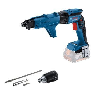 Bosch Professional GTB 18V-45 18v Cordless Drywall Screwdriver Body Only Inc GMA 55 Auto-Feed Attachment