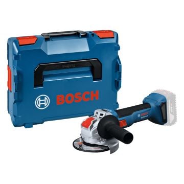 Bosch Professional GWX 18V-8 Brushless 125mm / 5" X-LOCK Angle Grinder Body Only In L-Boxx Carry Case