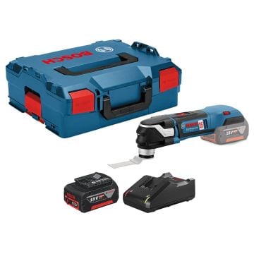 Bosch Professional GOP 18V-28 Starlock Plus Multi Tool Inc 1x 4.0Ah Battery 0615990M96