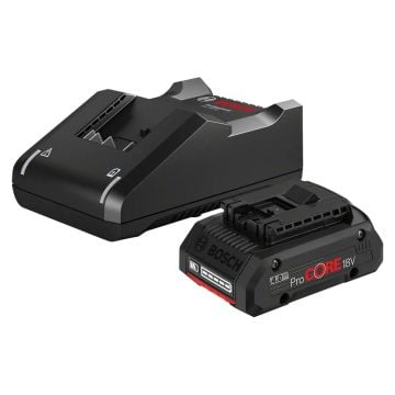 Bosch 1600A01U7V ProCORE 18v Starter Set Inc 1x ProCORE 18v 4.0Ah Battery & 1x GAL 18V-40 Charger